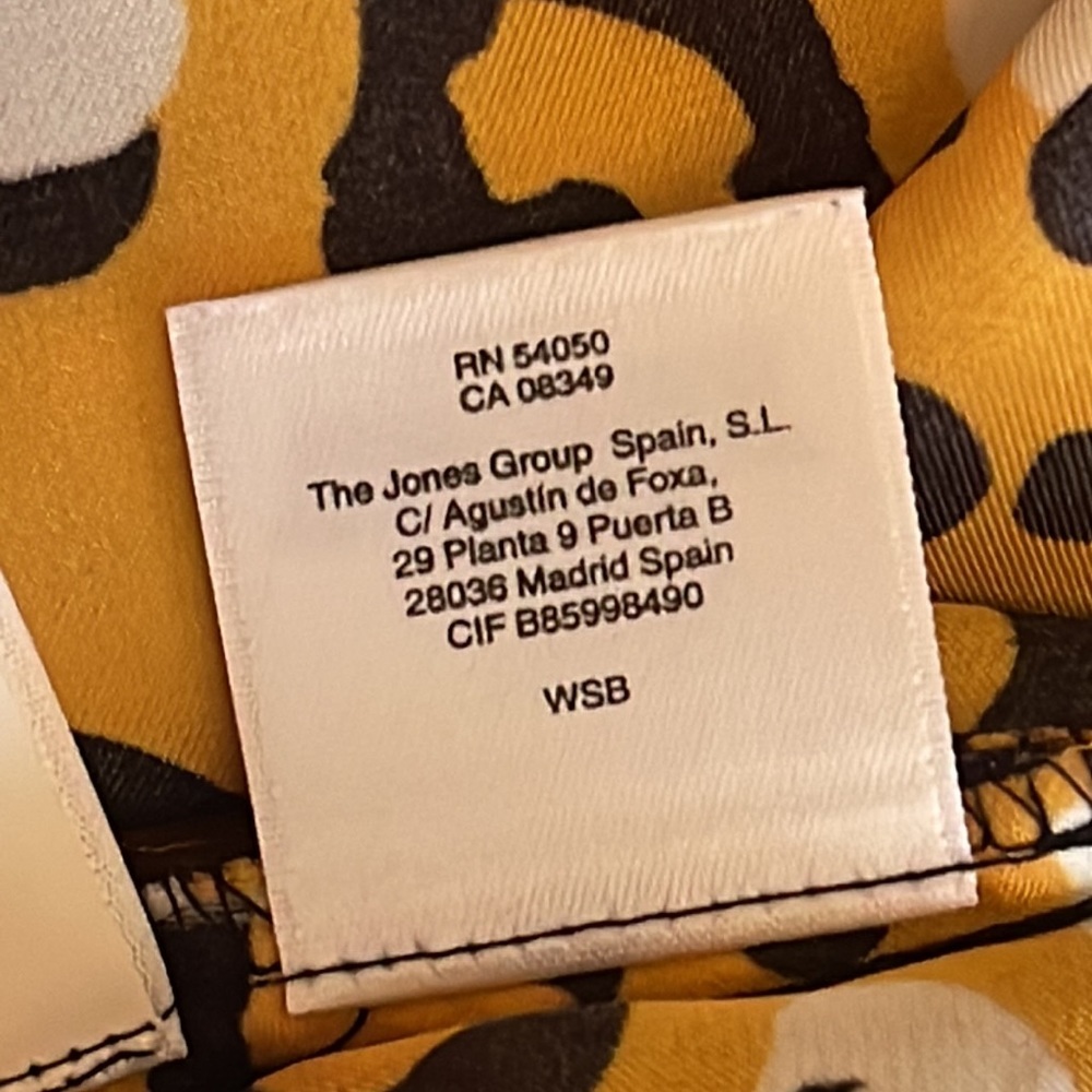 NINE WEST LIKE NEW SLEEVELESS BLOUSE SM - Picture 9 of 9